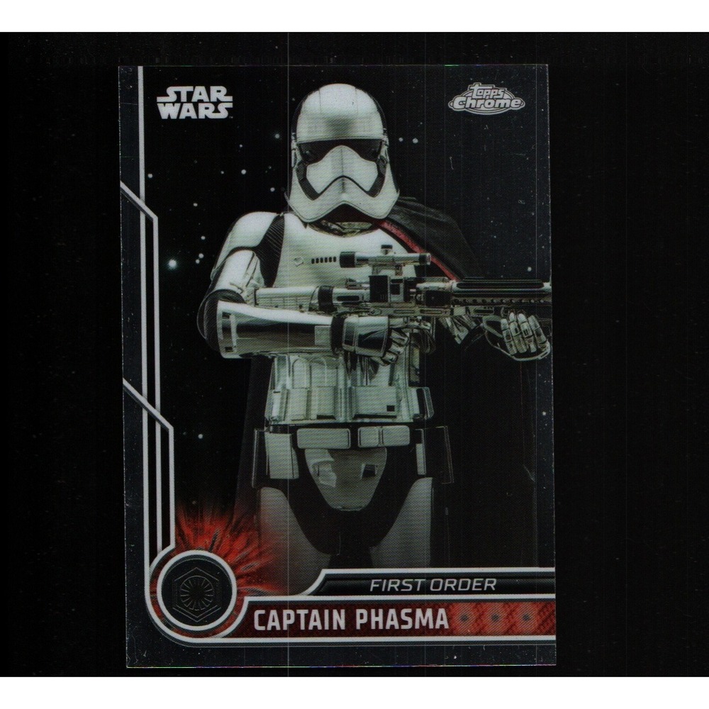 2023 Topps Chrome Star Wars Captain Phasma Card #59 First Order